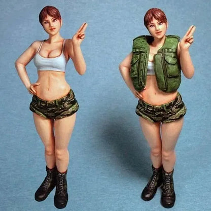 1/20 Die-casting Resin Model Assembly Kit, GK, Mechanical Driver, Unpainted Model Kit, DIY Collection Display