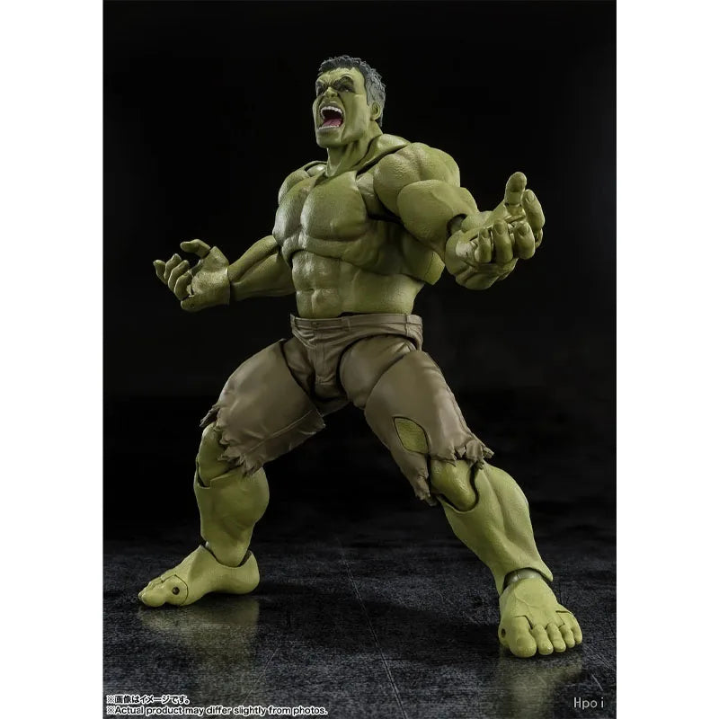 In Stock Genuine Bandai Marvel Model Kit SHF Hulk Spider-Man Brand New Day Anime Action Figure Collection Finished Model Toys