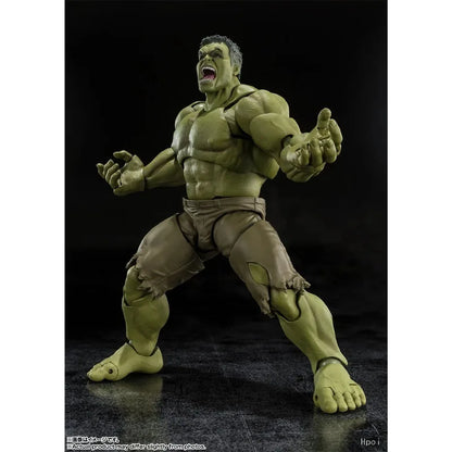 In Stock Genuine Bandai Marvel Model Kit SHF Hulk Spider-Man Brand New Day Anime Action Figure Collection Finished Model Toys