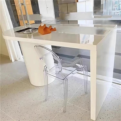 Modern Design Office Desk Luxury Long Organizers Nordic Aesthetic Office Desk Space Saving Reception Scrivania Salon Furniture
