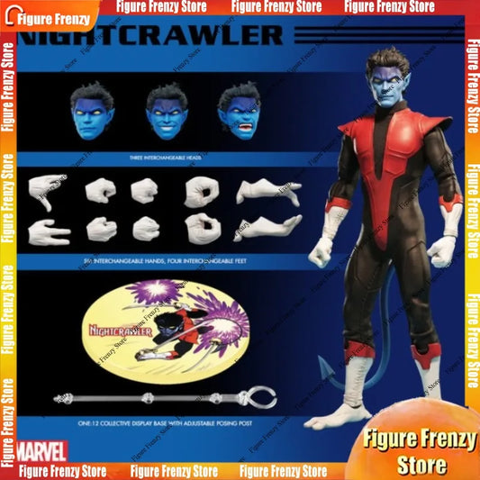 Special OfferPre-orr Mezco 76997 One:12 Collective Kurt Wagner Nightcrawler Marvel Comics X-Men 1/12 Scale Articulated Action Fi