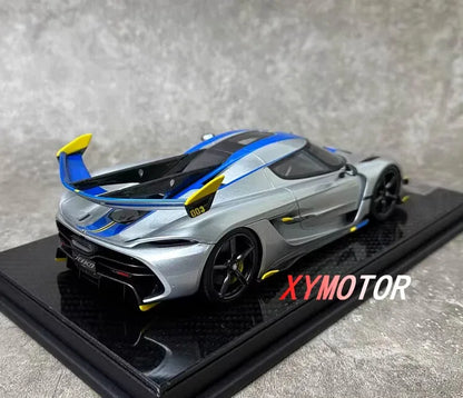 Frontiart 1:18 Koenigsegg Jesko Attack Moon Resin Diecast Model Car Collection