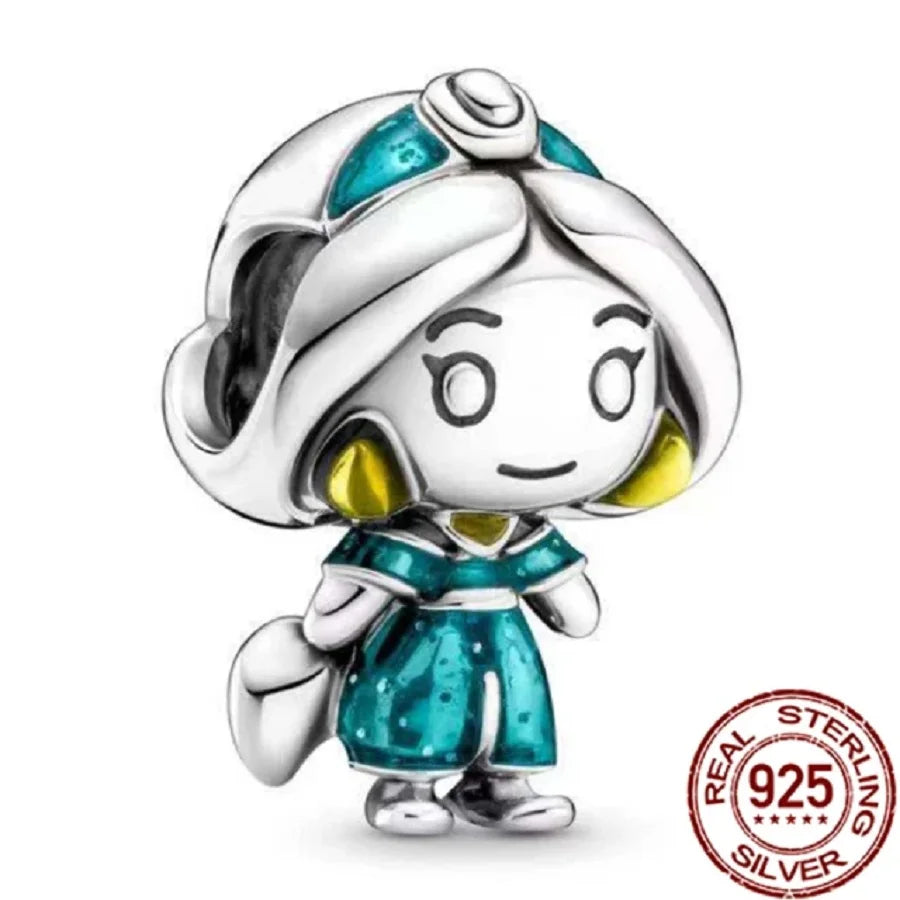 Hot selling 925 sterling silver Disney cartoon wizard charm bead pendant, suitable for original DIY bracelet, women's birthday