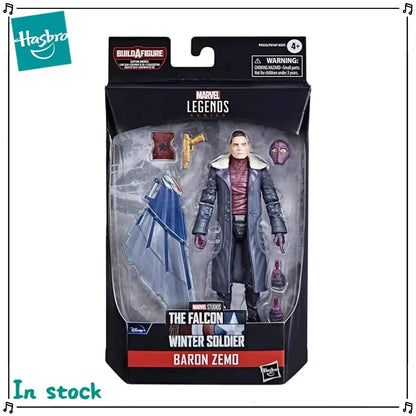 Original Hasbro Marvel Legends Baron Zemo Anime Model Figure Gift Toy Collection