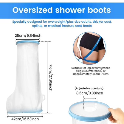 Arm Shower Cover Waterproof Cast Cover Adult Sealed Cast Bandage Protector Wound Fracture Leg Foot Arm Hand Bath Protective