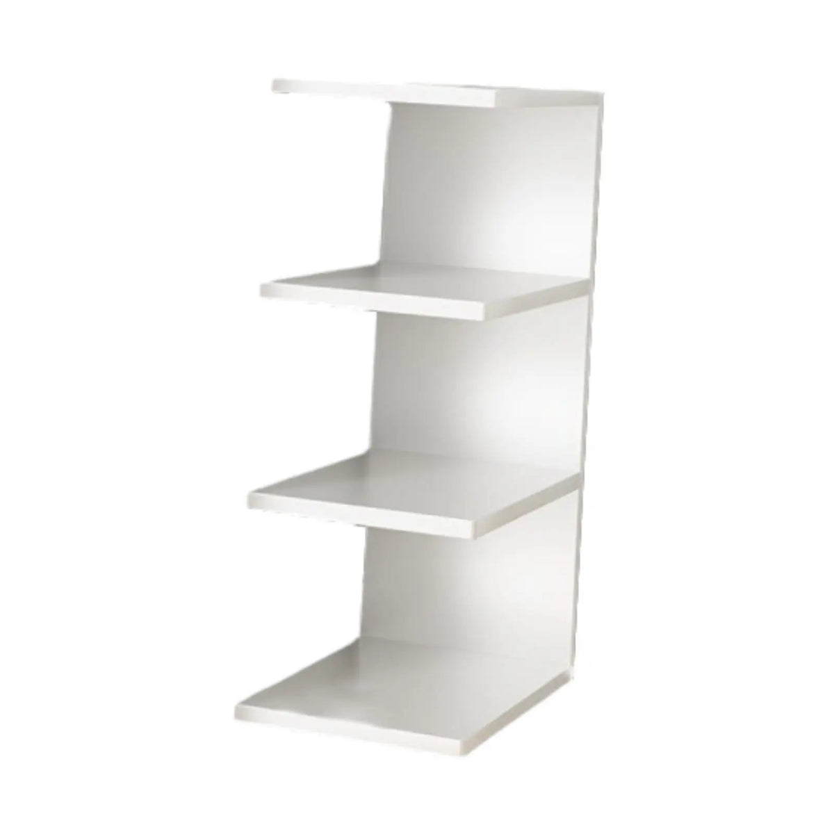 Desk Book Shelf 3 Tier Space Saving Multipurpose Lightweight Decorative Storage Rack for Desktop Home Bedroom Dorm Office