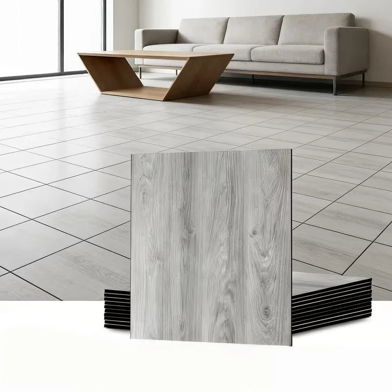 10pcs 30x30cm Peel and Stick Wood Slat Wall Panels| Decorative wall panels, self adhesive, living room, bedroom, not real wood