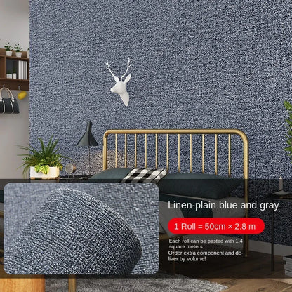 10m Self Adhesive 3D Wall Panel Wallpaper Foam Soundproof Waterproof 3D Wall Sticker New Design Bedroom Wallpaper Thickening