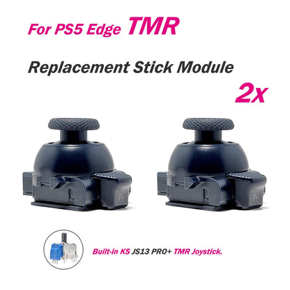 Replacement Stick Module for PS5 Edge Controller TMR Joystick Adjustable Tension Module 3D Analog ThumbStick Anti-Drift Durable