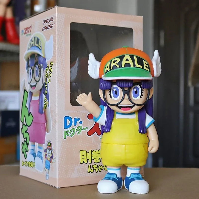 Dr. Slump Anime Figure Arale New Year Birthday Gift Toys Collectible Animation Cartoon Pvc Material Model Toys Decoration