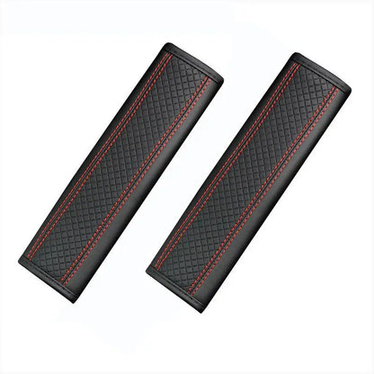 1/2Pcs Car PU Seat Belt Safety Belt Shoulder Cover Soft Breathable Protection Seat Belt Padding Pad Auto Interior Accessories