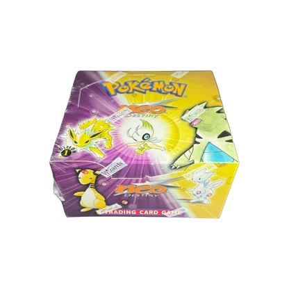 PKM Cards PTCG Neo Destiny 1st Edition Booster Box Base Set Unlimited Team Rocket Jungle Fossil Proxy Full Anime Battle Card Toy