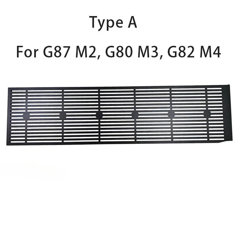 Car Front Bumper Radiator Grille Mesh Stone Guard Bug Screen for BMW M2 G87 M3 G80 G81 M4 G82 G83 2021-2026 Refit Accessories