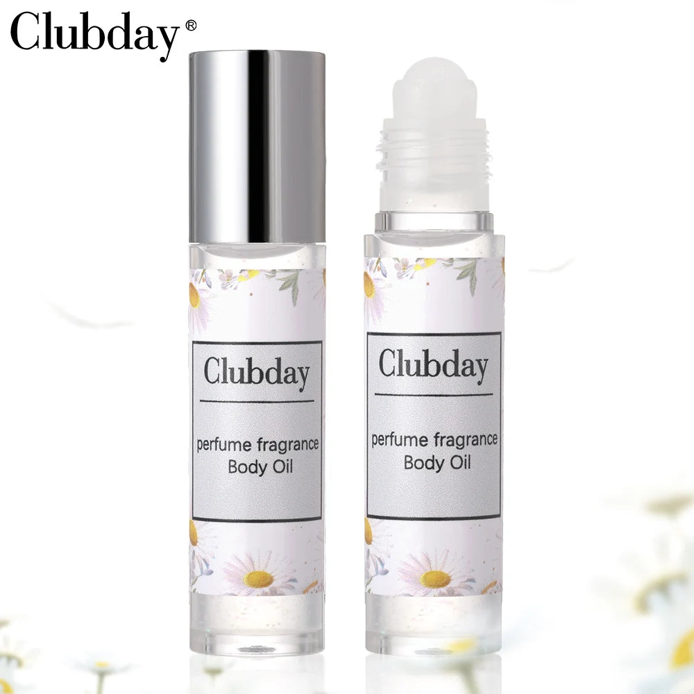 6.7ml Fragrance Oil Roll-On Have Shimmer Long Lasting Scent Sandalwood Jasmine Tulips Daisy Rose Osmanthus Flowers for Women