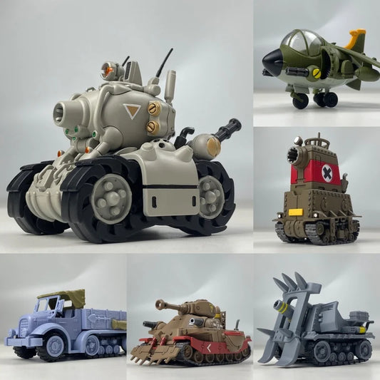 Original Xinshi Model Metal Slug X Series Snap-Fit Color-Separated Plastic Assembly Collection Decorations Ornaments Model Kit