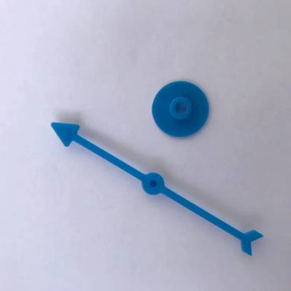 6PCS10CM 4.5cm 7.5cm 4inch Arrow Disc-Spinning Plastic Pawn/Chess For Board Game And Card Game Accessories