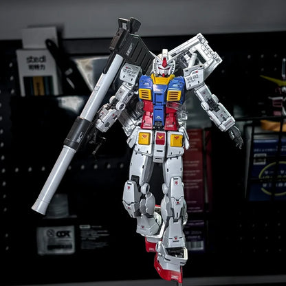 New RG 1/144 RX-78-2 2.0 Yuanzu G3 Action Figures Mech Assembly Model Kit Desktop Ornament Plastic Model Toys Collectible Gifts