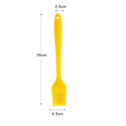Food Grade Silicone Oil Brush Barbecue Basting Brush  Heat Resistant Pastry Brush Oil Brush For BBQ Cooking Baking Tool