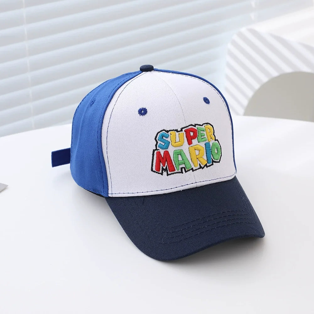 New Mushroom Yoshi Classic Character Baseball Cap Game Merchandise Unisex Adjustable Size Color Blocking Casual Fashion Gift
