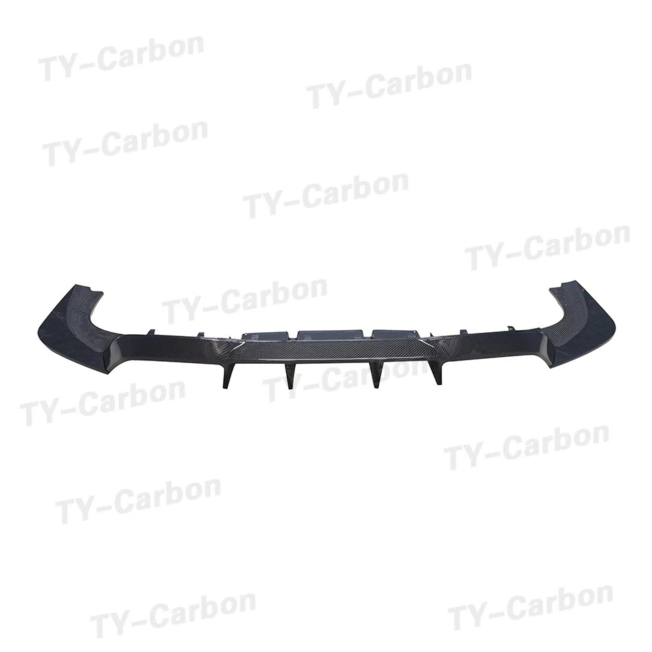 Real Carbon Fiber Car Racing Rear Bumper Diffuser Lip Spoiler for BMW 2 Series F87 M2 M2C 2016 -2020 Bumper Bodykit V Style FRP