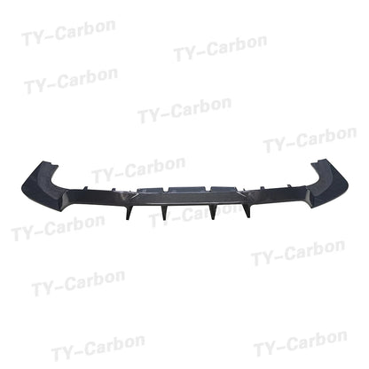 Real Carbon Fiber Car Racing Rear Bumper Diffuser Lip Spoiler for BMW 2 Series F87 M2 M2C 2016 -2020 Bumper Bodykit V Style FRP
