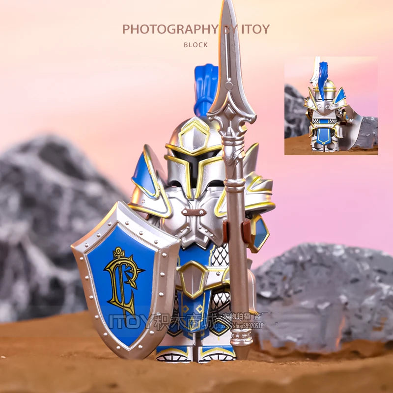 World Of Warcraft Wow Building Blocks Lich King Mini Action Figure Toys