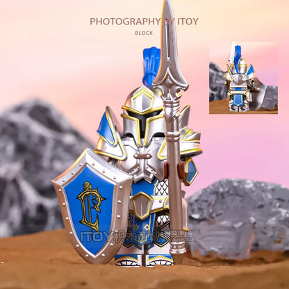 World Of Warcraft Wow Building Blocks Lich King Mini Action Figure Toys