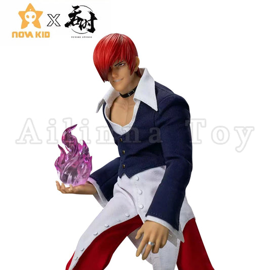 TunShi Studio 1/12 Action Figure The King of Fighters '97 Iori Yagami Anime Model For Gift