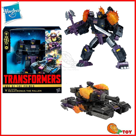 In Stock Hasbro Transformers Toys Age Of The Primes Megatronus The Fallen Model Robot Collection Action Figures Toy Gifts