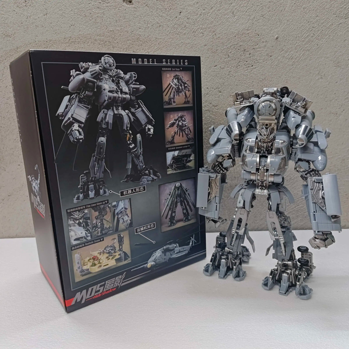 Deformation Robot Blackout M05 Transformation Toys Helicopter W8086 Action Figure Model Gift