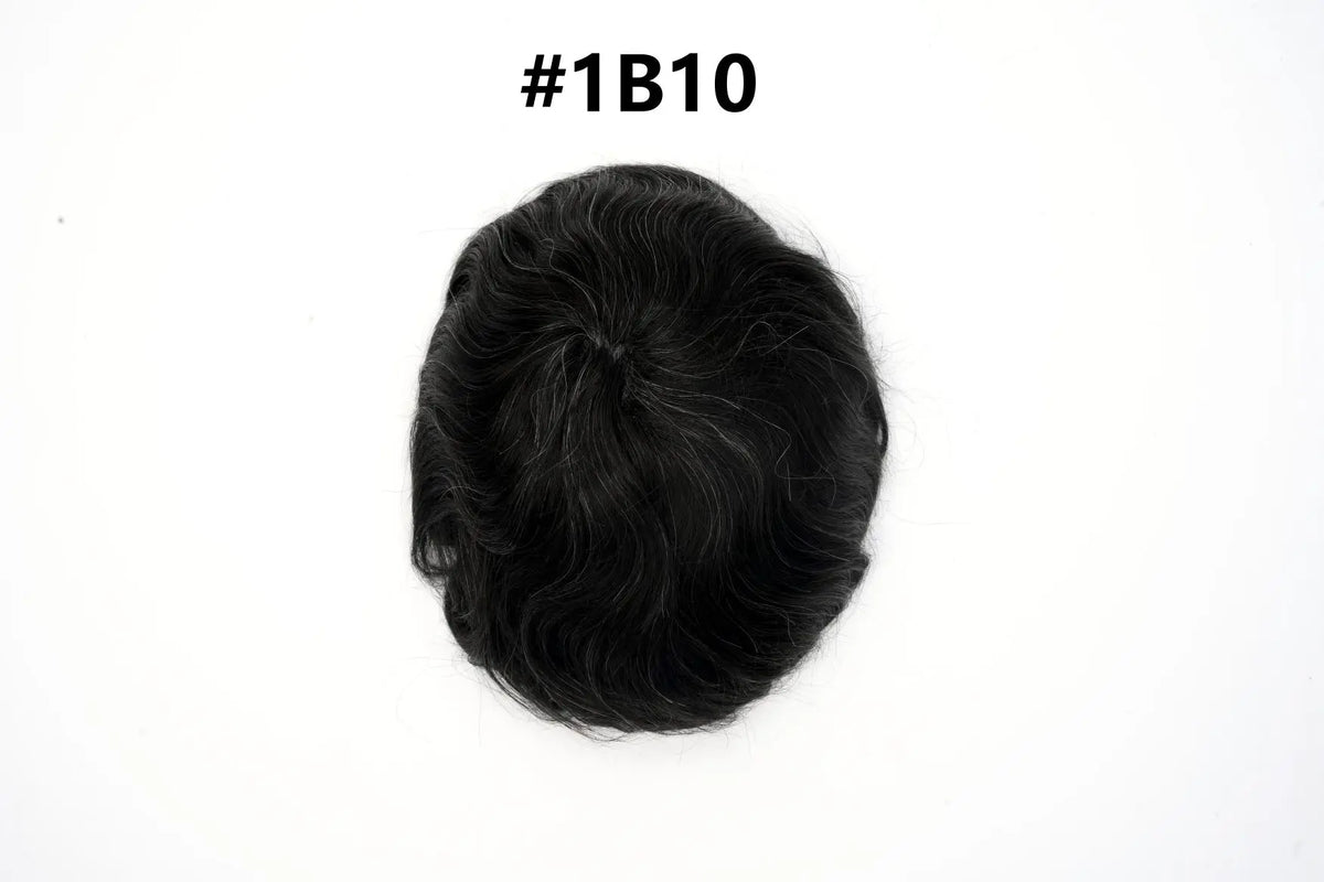 Os21 0.03-0.04mm NG Clearance Thin Skin Toupee Capillary Prothesis Hair Piece For Men Hair Replacement System V Loop Men Toupee