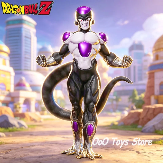 Anime Dragon Ball Z Figure Black Gold Frieza Action Figures Pvc Statue Ornamen Collection Model Toys Gifts 18.5cm