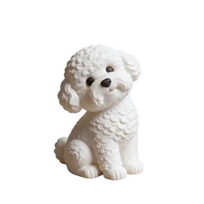 Cute Pet Dog Ornaments, Miniature Dog Figurine Crafts, Room Decor, Scene Decoration, Wedding Supplies, Office Desk Decorations