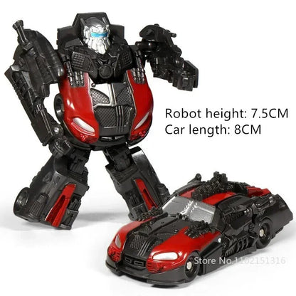 Children Toys Mini Transformation Robot Kit Toys Models 2 In 1 Deformed Car Toy Robots Toys for Kids Gift  Action Figure