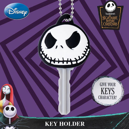 The Nightmare Before Christmas Officially Licensed Figurine Bag Clip Charms Jack Skellington Creative Key Holder Gift 1Pc Disney