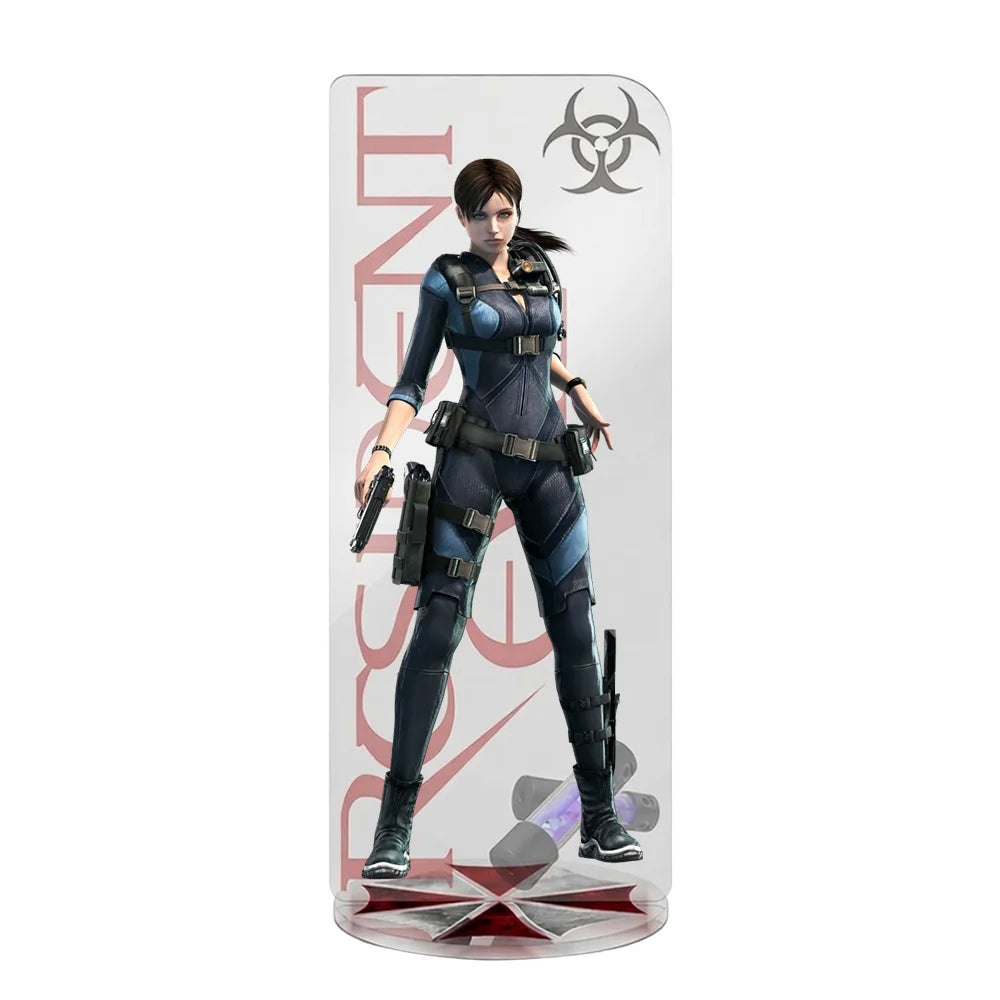 New Resident Evil Requiem Leon Scott Kennedy Grace Ashcroft 15CM Acrylic Stand keychain Figure Desk Decor Collect gifts