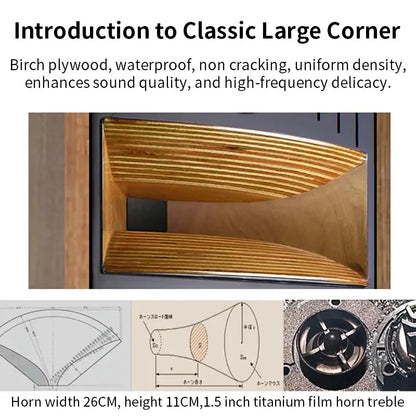 A pairCustom Styles-Xmsj-DF-A10 HIFI Speaker Bookshelf Speaker Wooden Case Passive None-Battery Lossless