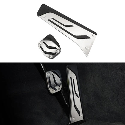 For BMW M2 M3 M4 M5 M6 I3 I8 Car Accelerator Brake Pedal Foot Rest Pedals Pads No Drill Cover Accessories Stainless Steel