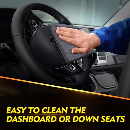 1/50pcs Thicken Microfiber Car Cleaning Towels Soft Quick Drying Windows Mirrors Wiping Rags Home Double Layer Clean Cloths