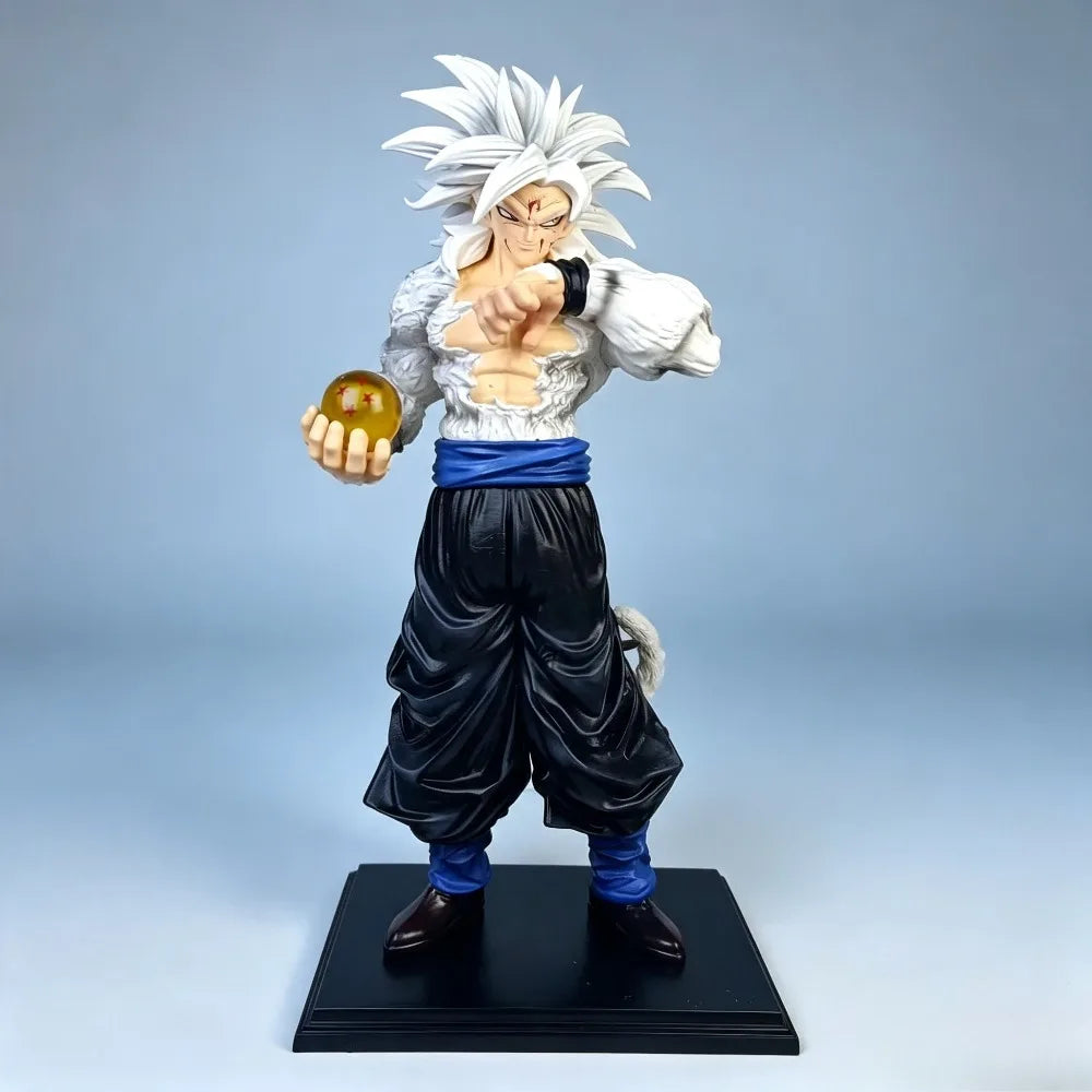 24cm Anime Figure Super Saiyan 4 Goku Dragon Ball Z Action Figures Pvc Statue Desktop Collection Model Toys Gifts
