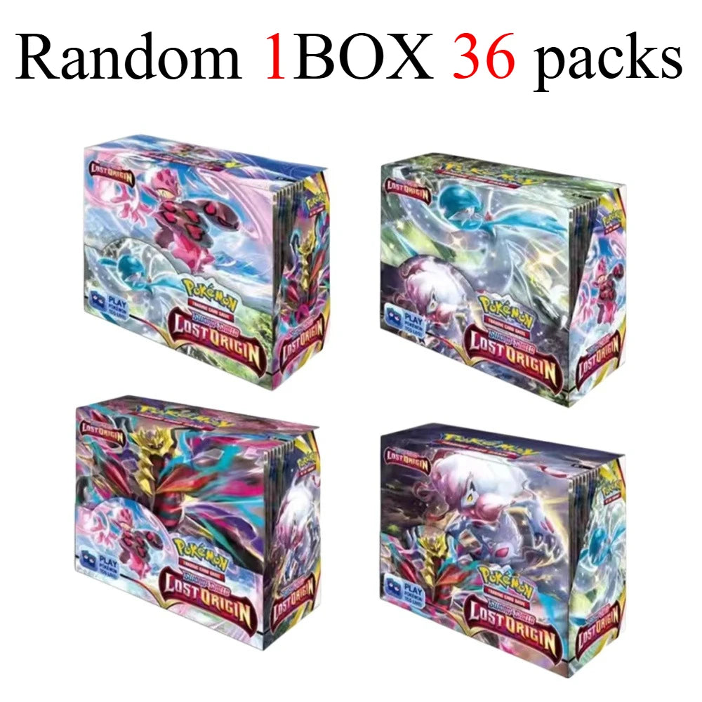 new model English 36 Packs Pokémon TCG: Scarlet & Violet Etsncelles Evoving Skies 151 BATTLE Flames Booster Box Battle  Card