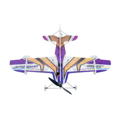 AEO New Arrival EA03 Devil Ray 800mm Wingspan 3D/4D Aerobatic Foam RC Airplane, 210g Lightweight KT Board Plane for Stunt Flying