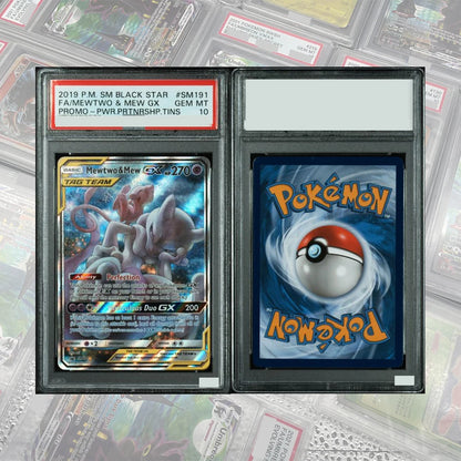 DIY Proxy PTCG Graded Collection Card Mew ex SAR 205/165 SV2a Card 151 Card Japanese 2023 GEM MT10 Holographic Label Child Gift