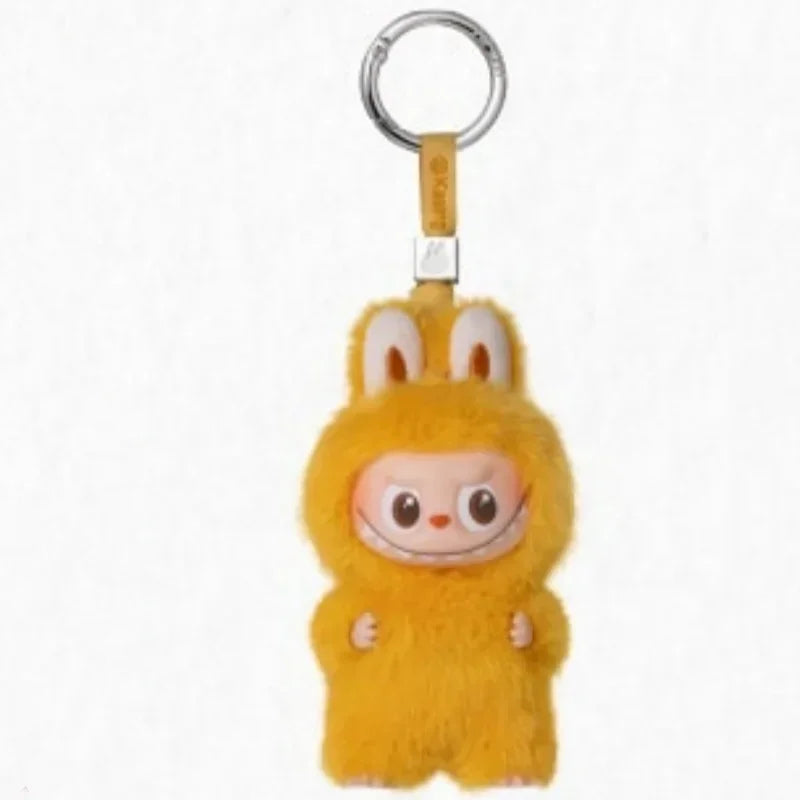 Genuine Pop Mart Pin For Love Labubu V4 The Monsters Blind Box Cute Keychain Christmas Mystery Gift