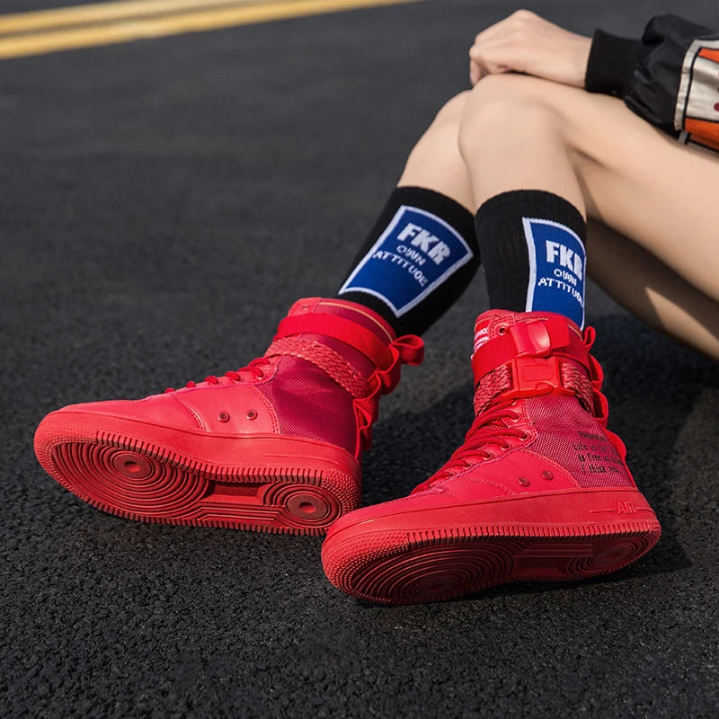 New Model Paris Fashion Week Fashion Show Shoes - Thick-Soled and High-Riding Shoes for Men - Men's Personalized Trendy Shoes