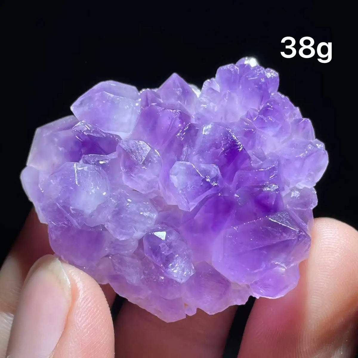 100% Natural Amethyst Flower Clusters, Raw Stones, Mineral Specimens from Madagascar