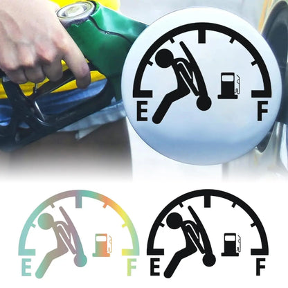 Car Stickers Reflective Car Tank Cap Stickers Decal Waterproof Exterior Sign Funny Car Tank Pointer Sticker Auto Decoration