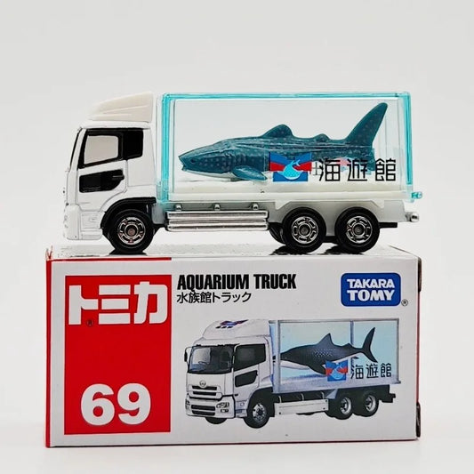 TAKARA TOMY Tomica  Alloy Car Model No.69 Osaka Shark Transport Vehicle Exquisite Collectible Ornament Ideal Boy Toy Gift