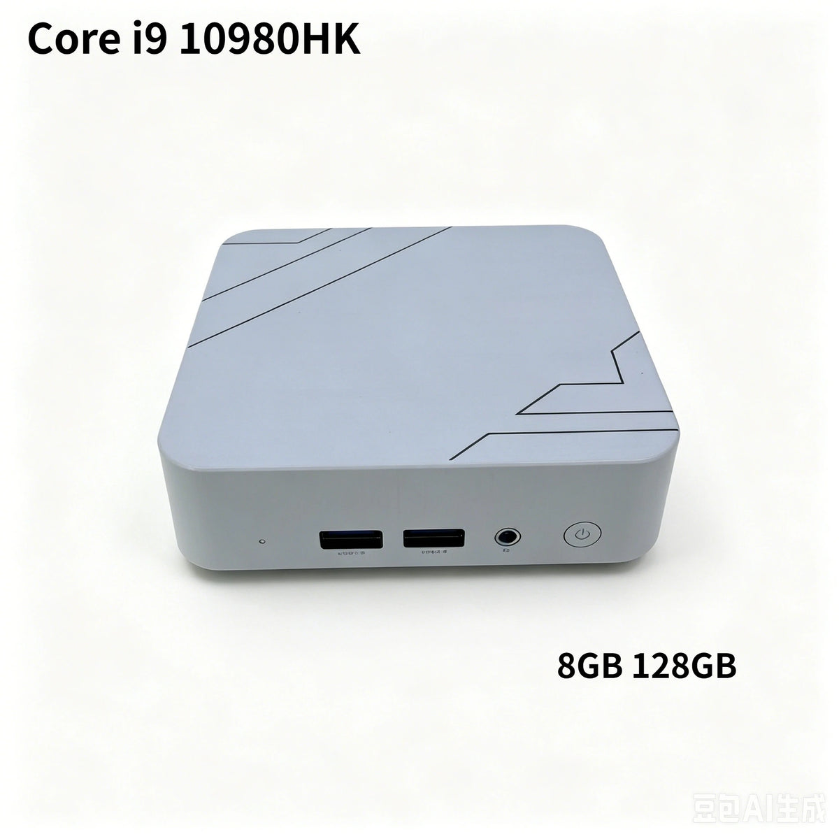 Core i9-10980HK Mini PC 32GB 2TB NVMe SSD, Triple 4K Display Desktop Computer, WiFi6 High Performance Office Home Small PC