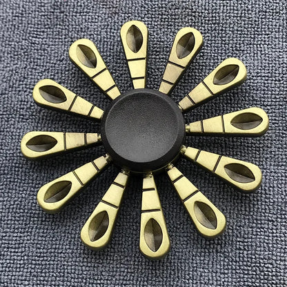 New Bronze Metal Alloy Fidget Spinner R188 Mute Bearing Hand Spinner Fingertip Gyro Stress Relief Toys Gifts
